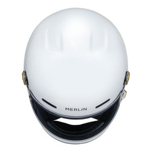 MERLIN Helmet Revival Flash Optic White L