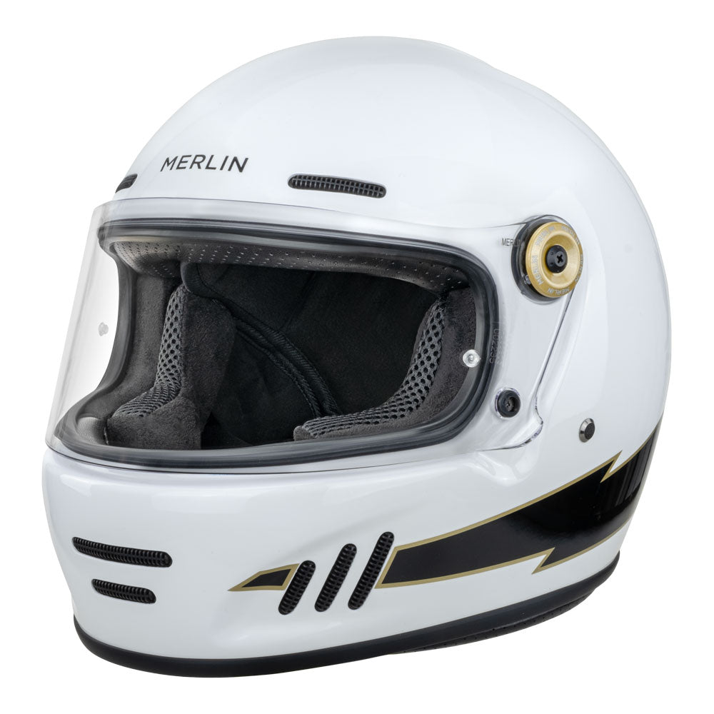 MERLIN Helmet Revival Flash Optic White 2XL