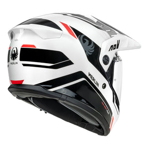 MERLIN Helmet Torres Block White/Red M