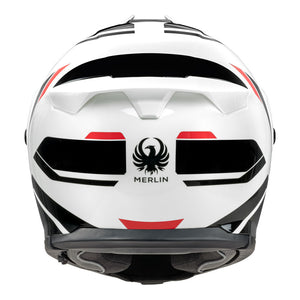 MERLIN Helmet Torres Block White/Red M