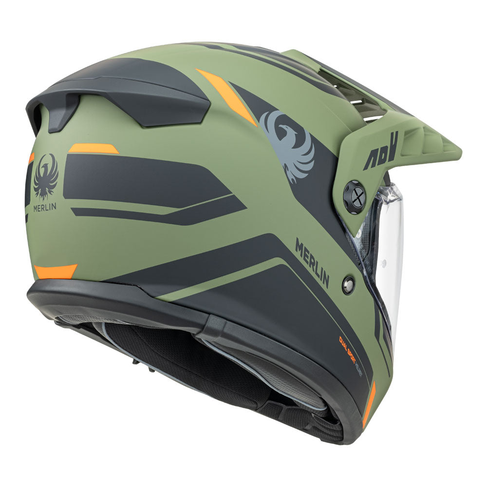MERLIN Helmet Torres Block Matt/Green S