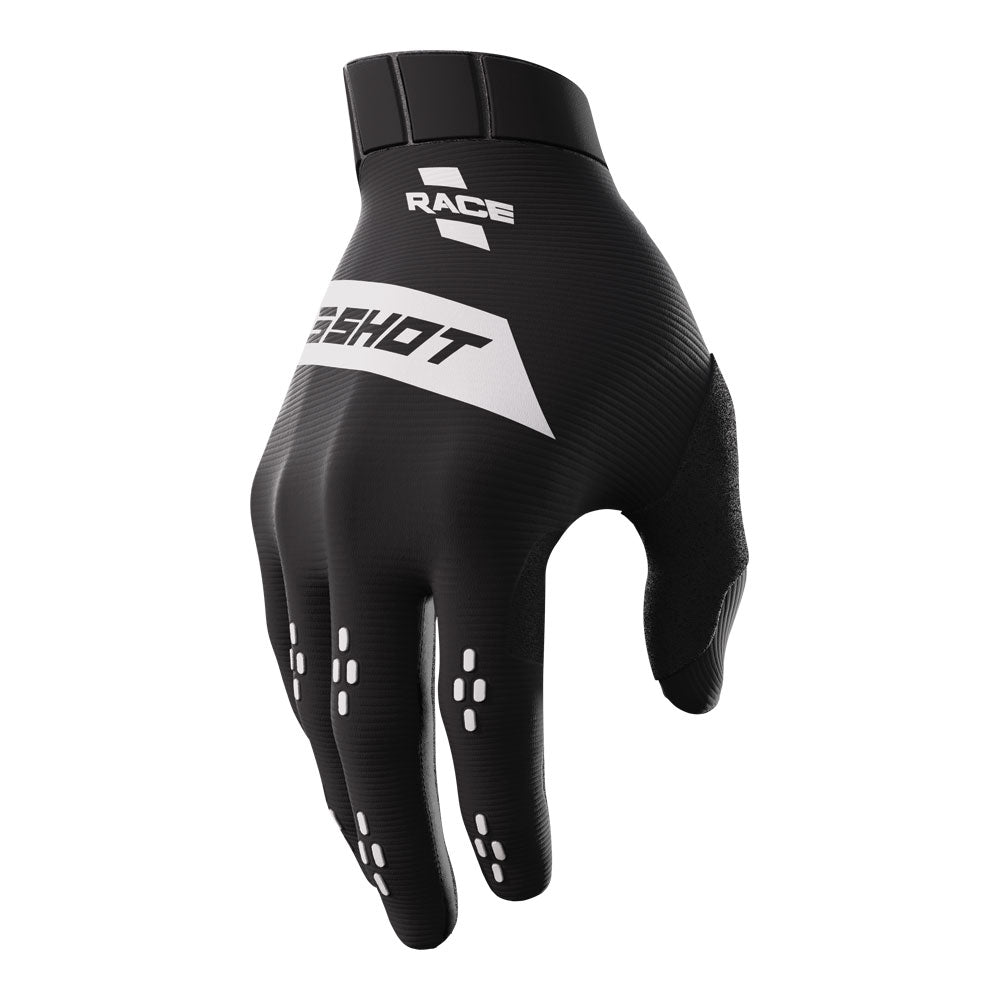 SHOT Gloves Race Black 7 XS