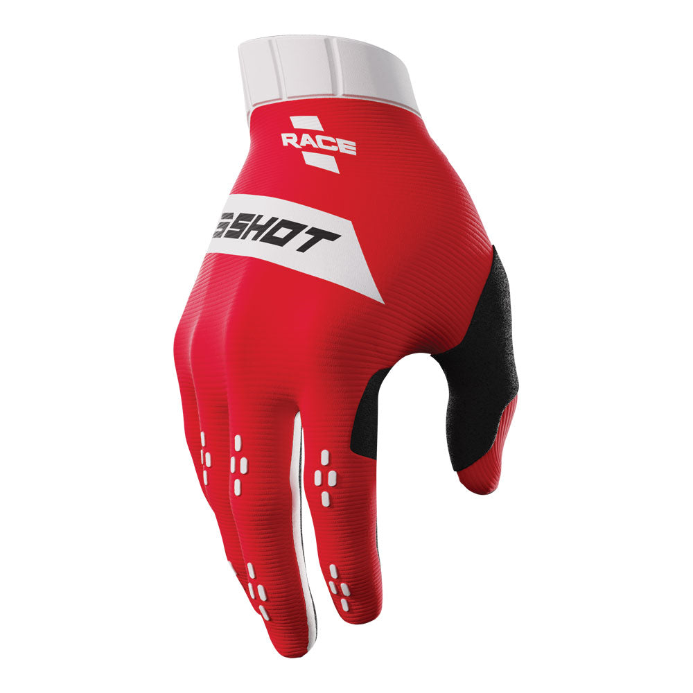 SHOT Gloves Race Red 13 3XL