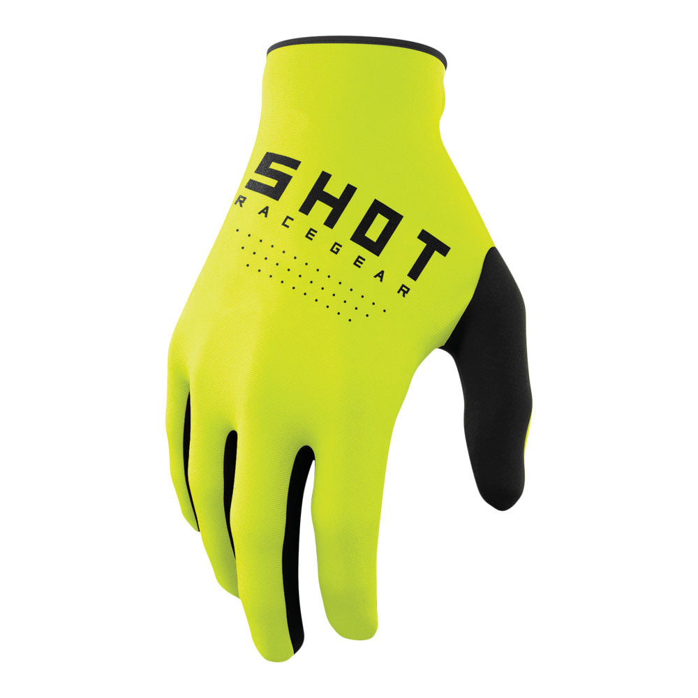 SHOT Gloves Raw Neon Yellow 12 2XL*