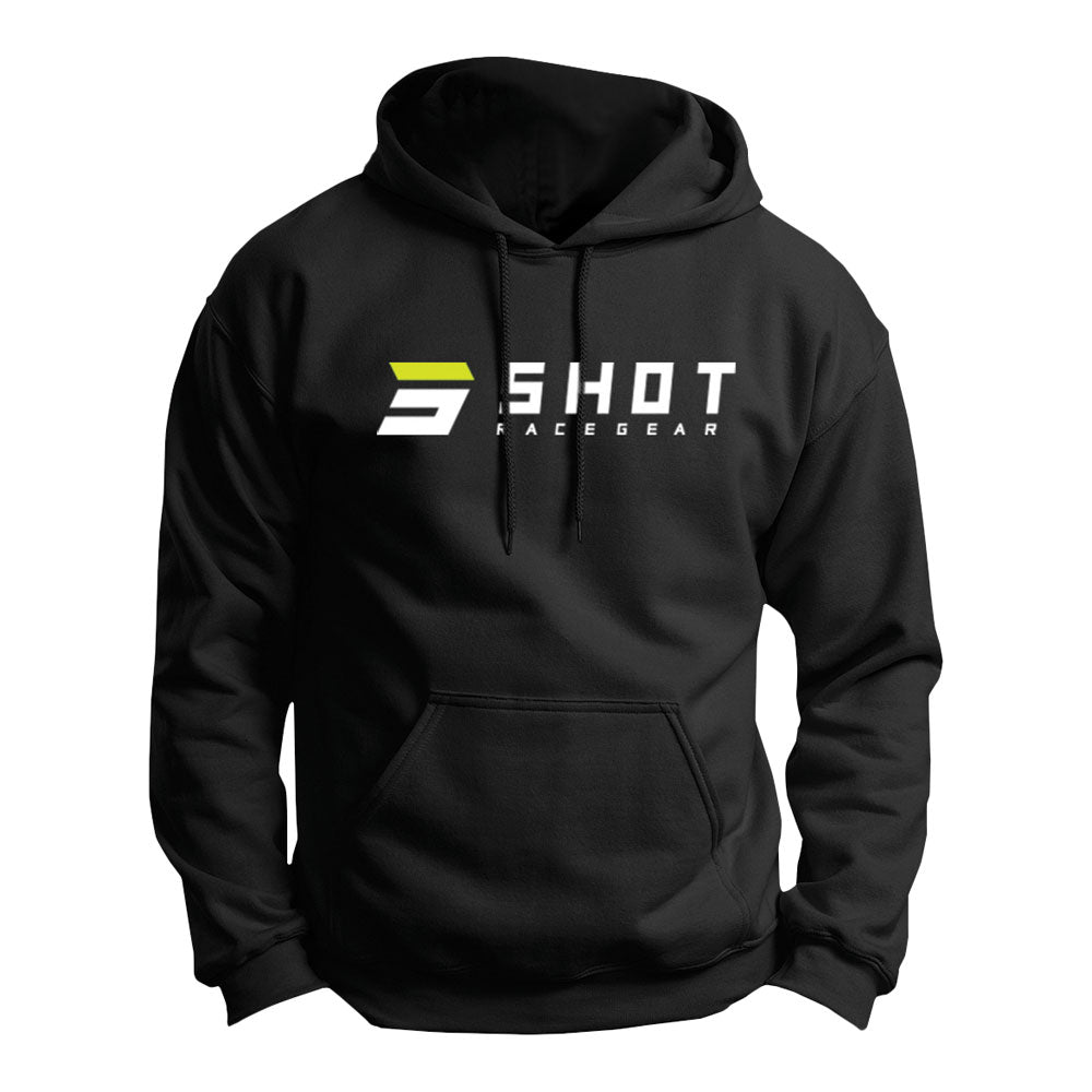 SHOT Casual Team Hoodie Black S^