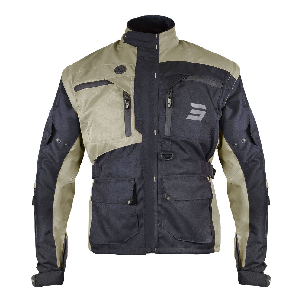 SHOT Jacket Racetech Black/Sand XL