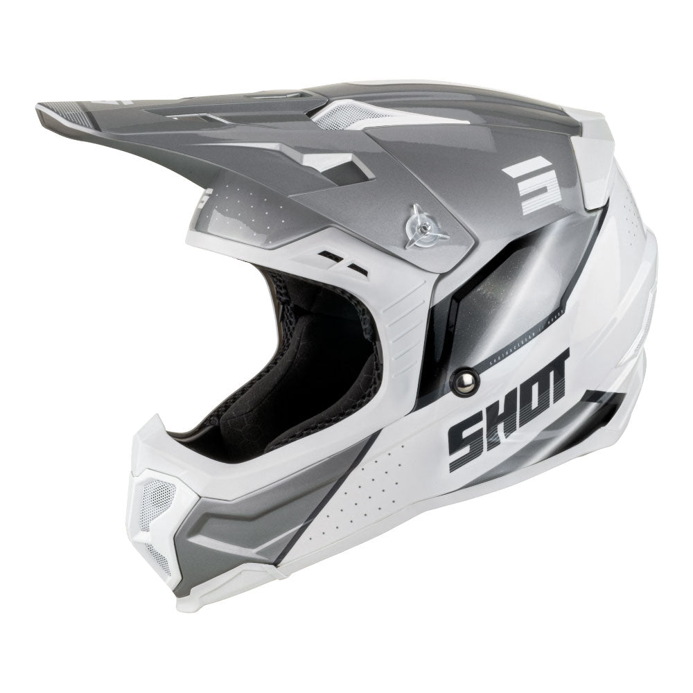 SHOT Helmet Core Honor Grey Pearly L*