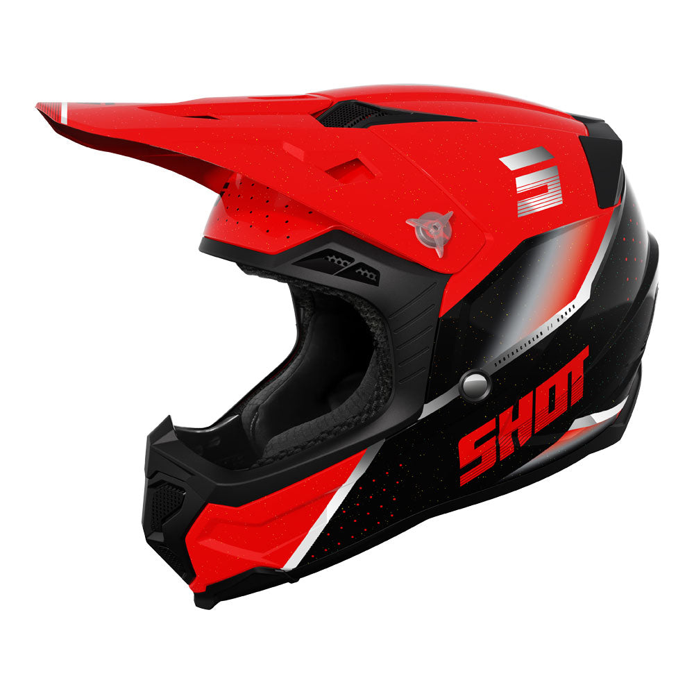 SHOT Helmet Core Honor Red Pearly L*