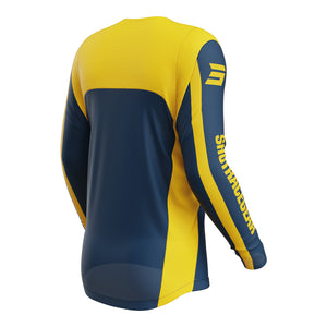 SHOT Jersey Contact Mythic Blue/Yellow S*