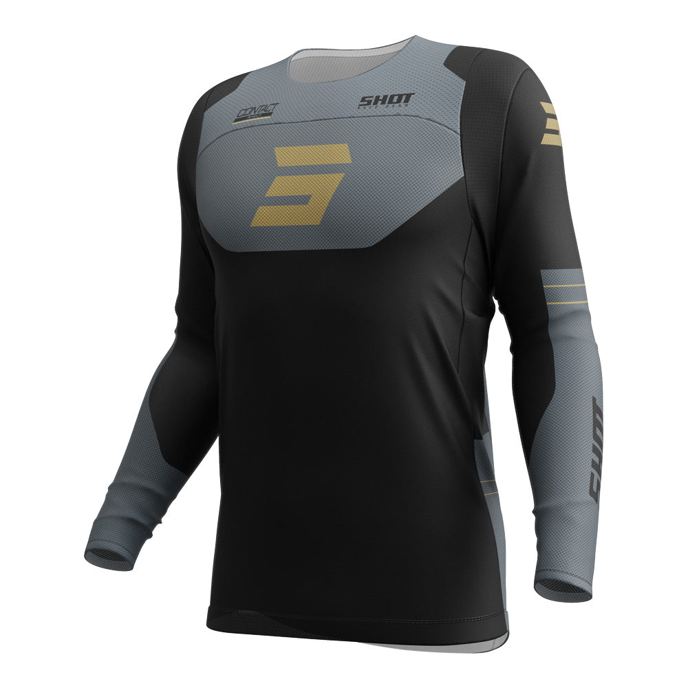 SHOT Jersey Contact Shield Gold XL*