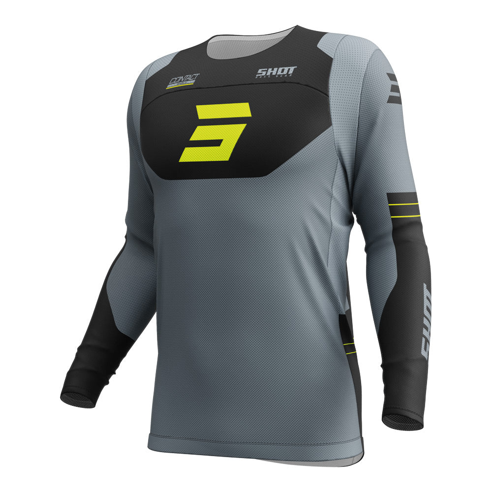 SHOT Jersey Contact Shield Neon Yellow L*