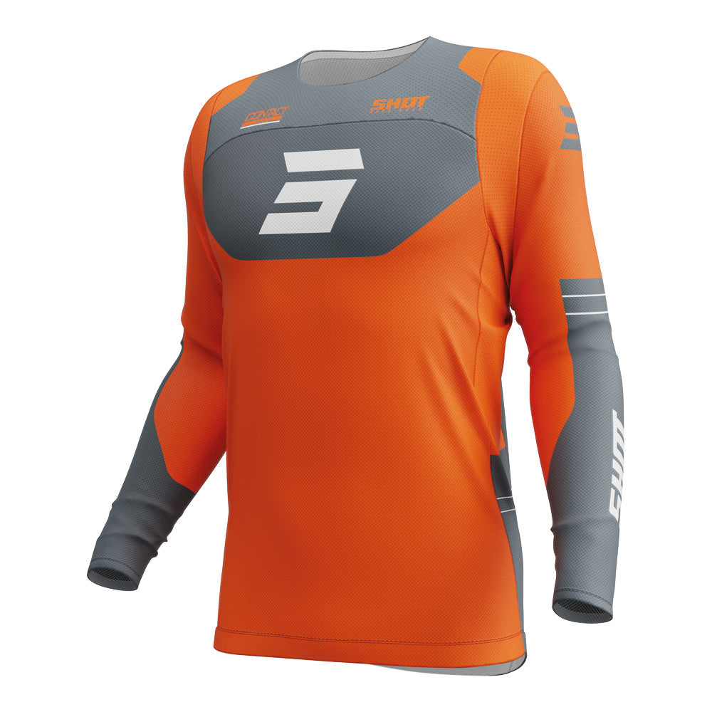 SHOT Jersey Contact Shield Orange XL*