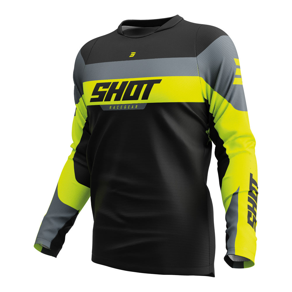 SHOT Jersey Devo League Neon Yellow S*
