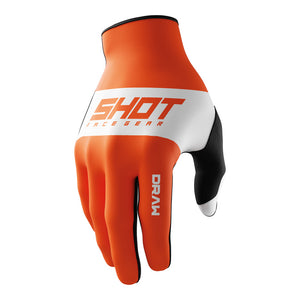 SHOT Gloves Draw Sky Orange 11/XL