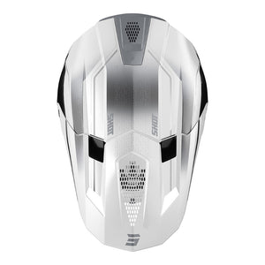 SHOT Helmet Lite Challenger Pearly Black/White 2XL*