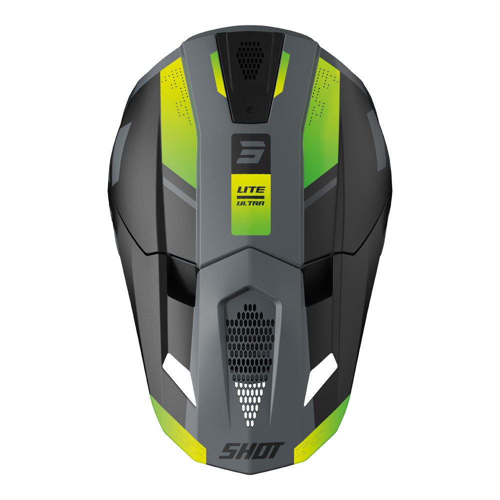 SHOT Helmet Lite Ultra Matt Neon Yellow M*