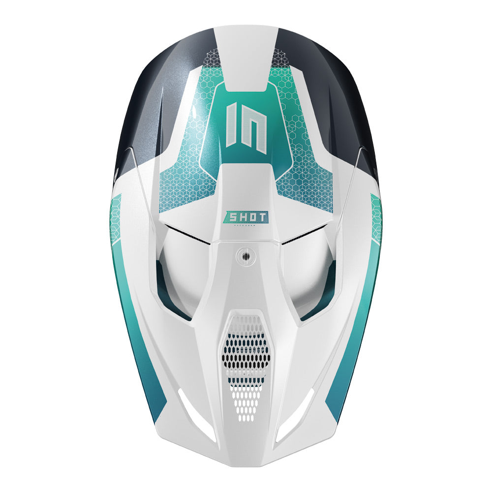SHOT Helmet Race Phaser Pearly Blue/Turquoise S*