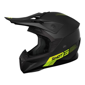 SHOT Helmet Pulse Element Matt Neon Yellow XS