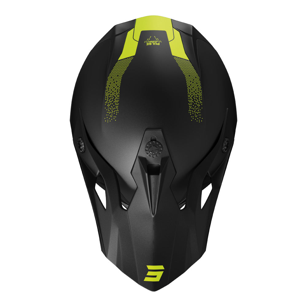 SHOT Helmet Pulse Element Matt Neon Yellow XS