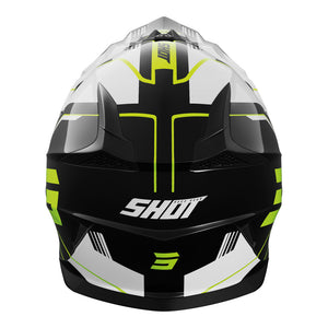 SHOT Helmet Pulse Lines Glossy Black/Neon Yellow L