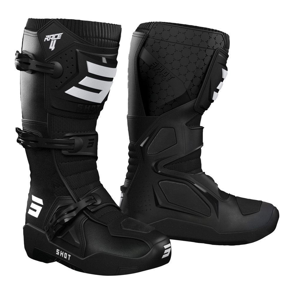SHOT Boots Race 4 Adult Black 43/US10