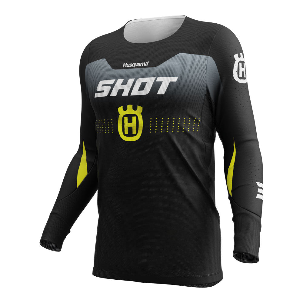 SHOT Jersey Aerolite Hva Black S^