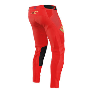 SHOT Pants Aerolite Space Red 32