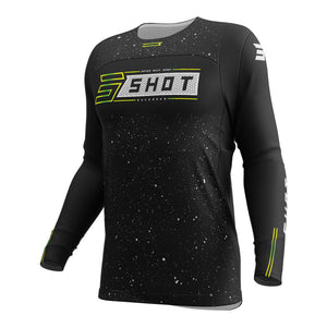 SHOT Jersey Contact Art Black M