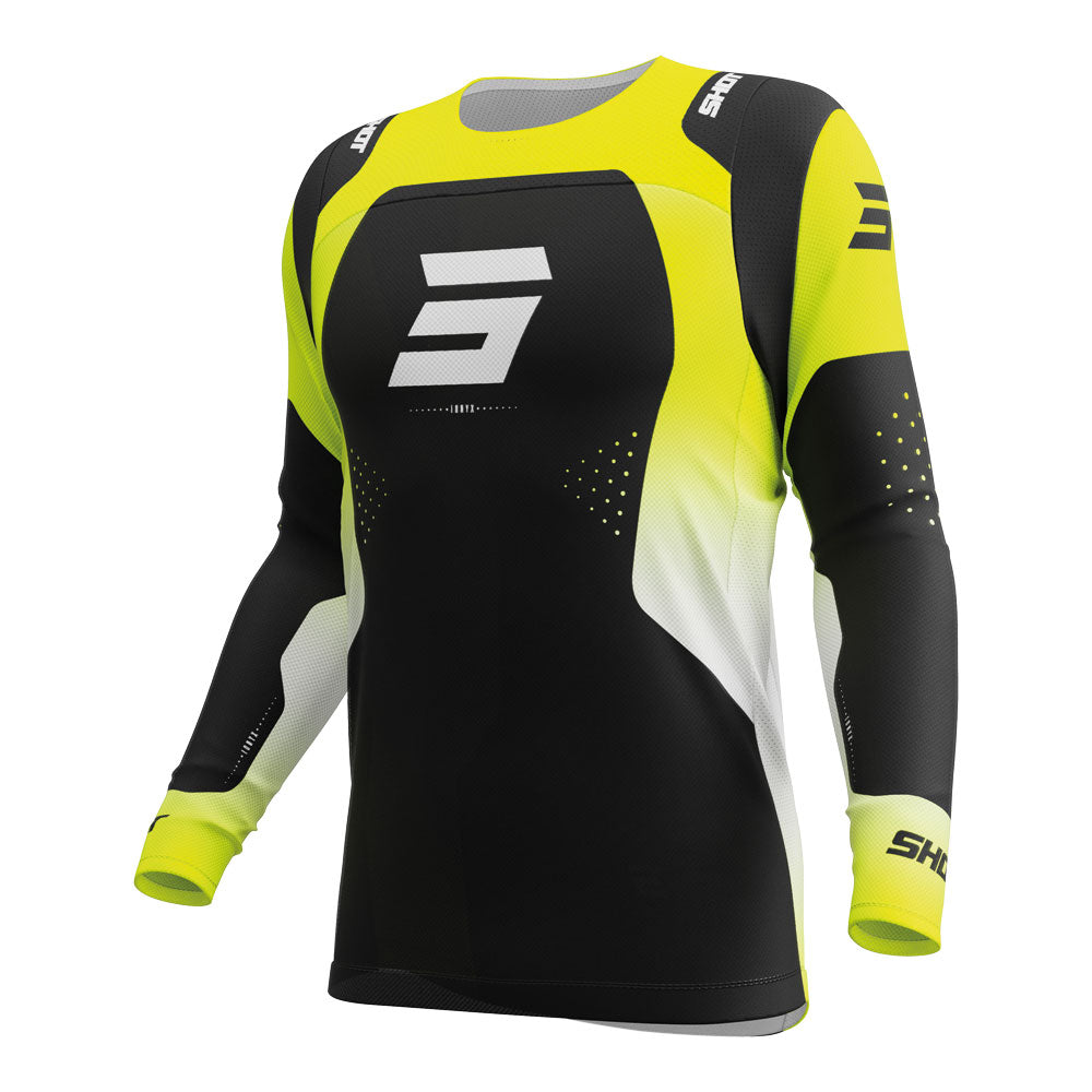 SHOT Jersey Contact Ionyx Neon Yellow 3XL