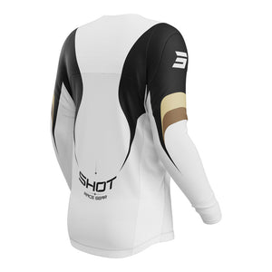 SHOT Jersey Contact Manta White M
