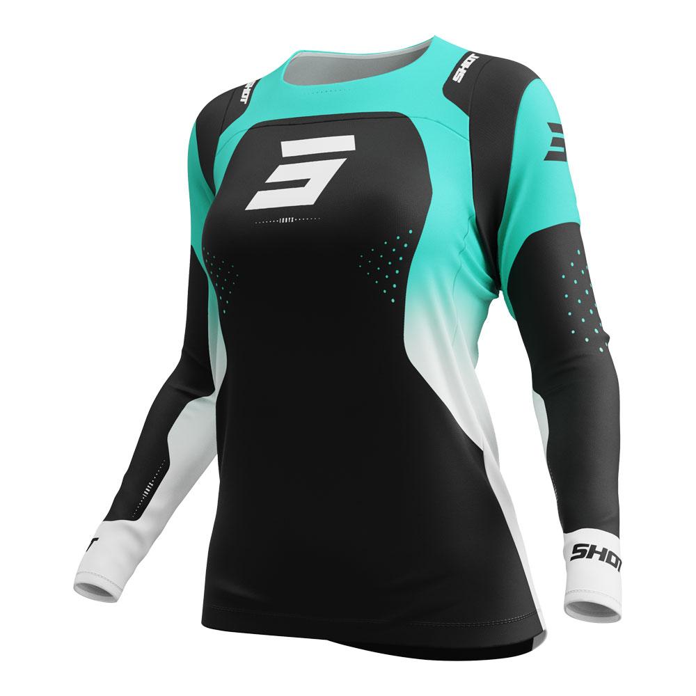 SHOT Jersey Contact Ionyx Black/Mint Ladies 2XL