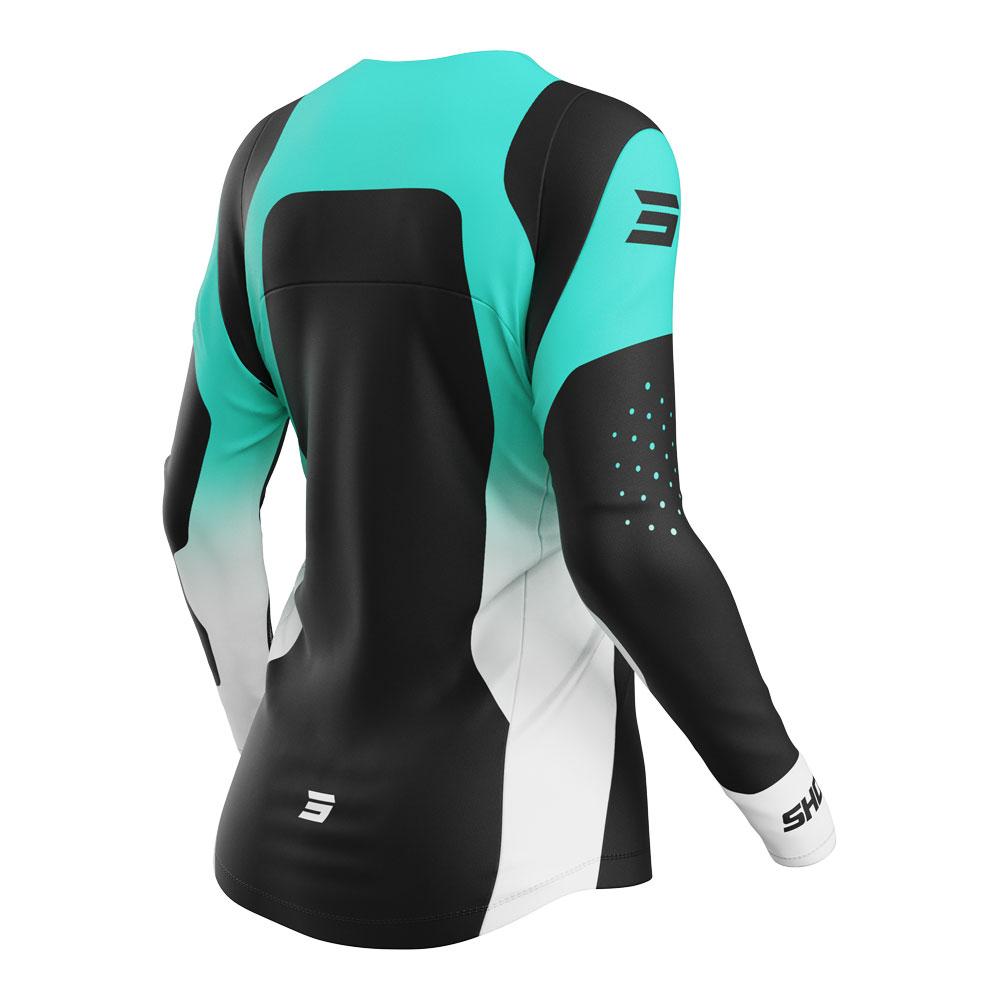 SHOT Jersey Contact Ionyx Black/Mint Ladies 2XL
