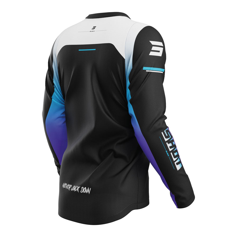 SHOT Jersey Devo Block Purple M