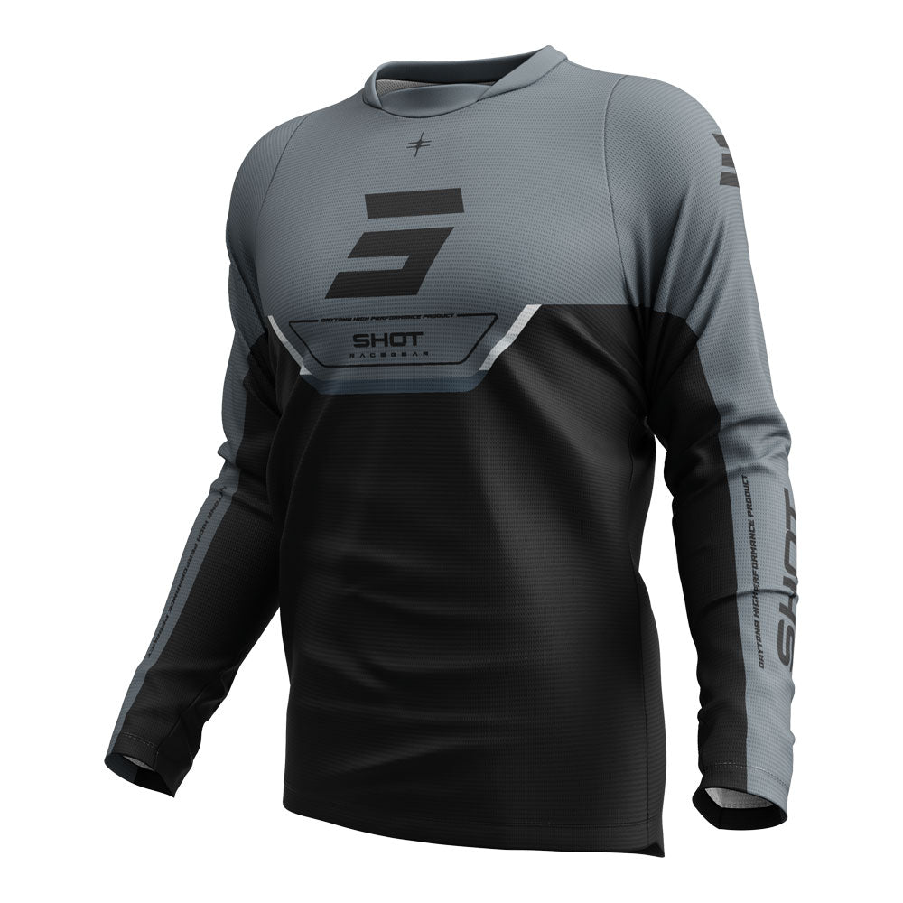 SHOT Jersey Devo Daytona Black L