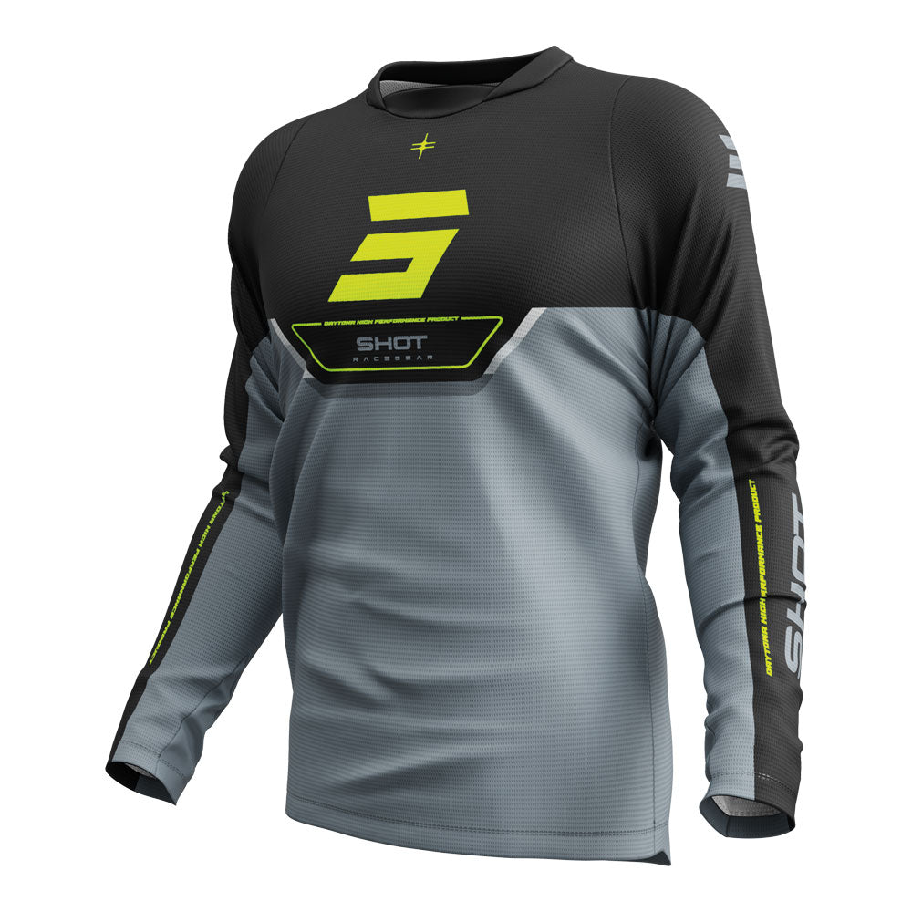 SHOT Jersey Devo Daytona Neon Yellow S