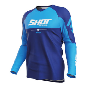 SHOT Jersey Draw Private Blue 2XL