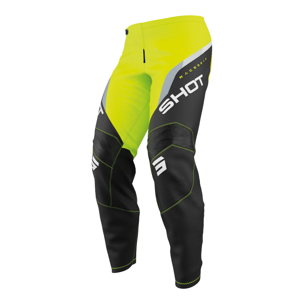SHOT Kids Pants Draw Daytona Neon Yellow 12/13 US26*