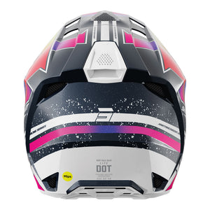 SHOT Helmet Lite Racing Blue/Neon Yellow Pearly XS*