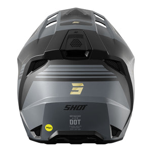 SHOT Helmet Lite S10 Black/Grey Matt XS