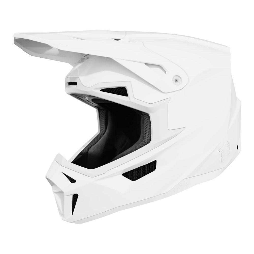 SHOT Helmet Lite Solid White Glossy L