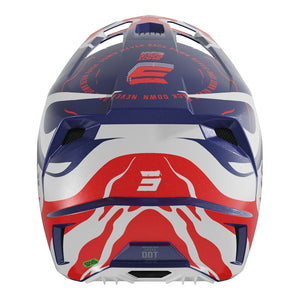 SHOT Helmet Speed Beast Blue/Red Pearly 2XL*
