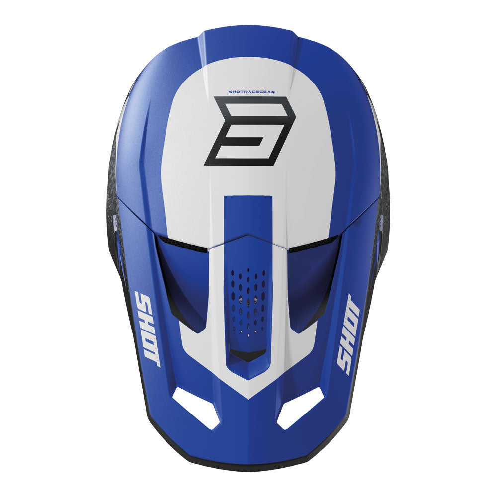 SHOT Helmet Speed Hybrid Blue Matt L