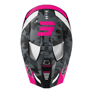 SHOT Helmet Furious Flash Pink Glossy S