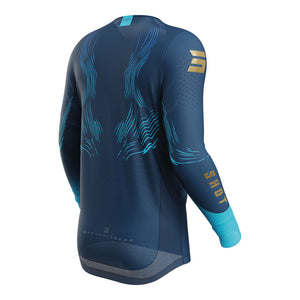 SHOT Jersey Aerolite Volt Blue XL