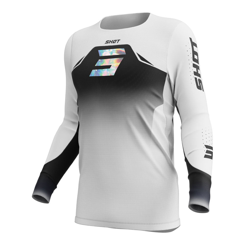 SHOT Jersey Aerolite Phase White L