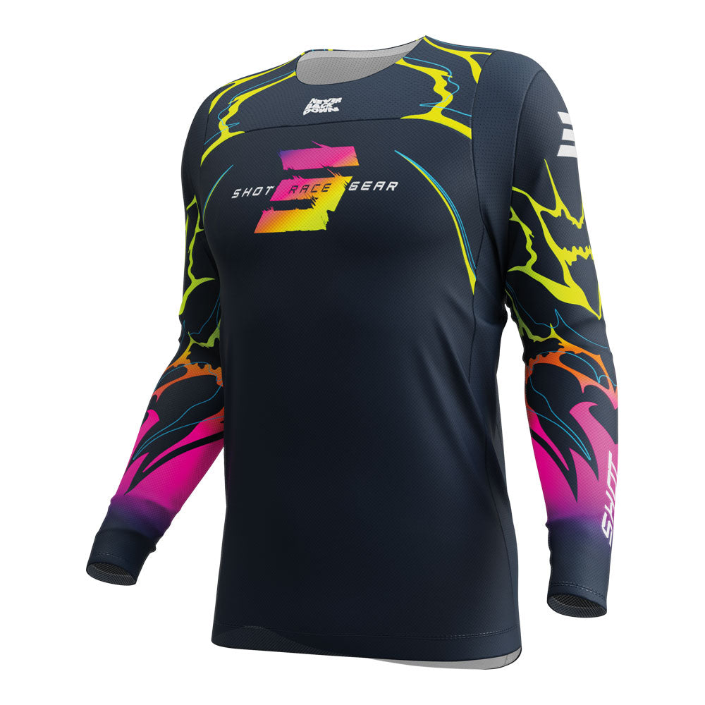 SHOT Jersey Contact Rac Blue L