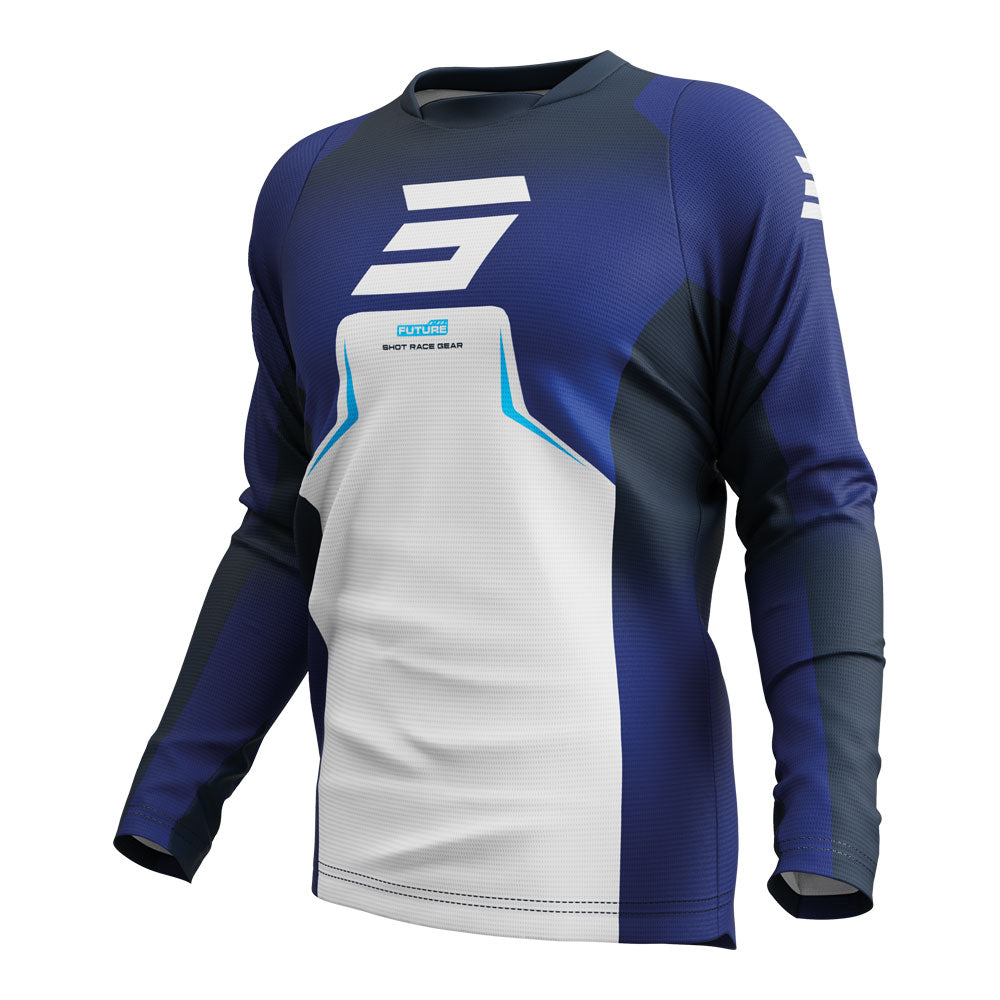 SHOT Jersey Devo Future Blue L
