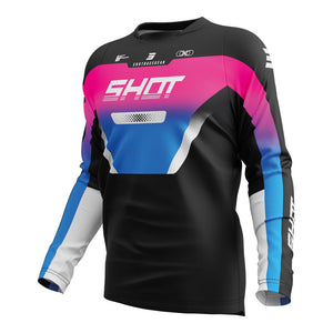 SHOT Jersey Devo Struck Pink M