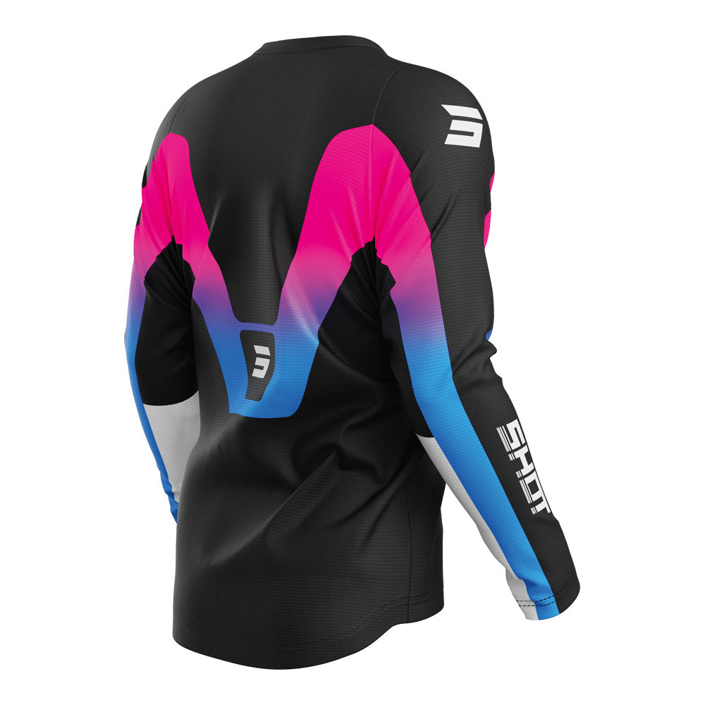 SHOT Jersey Devo Struck Pink L