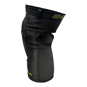 SHOT Kids Knee Guards Airlight 2.0 Black/Neon Yellow YL/YXL
